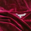 LT CLOTHING Stl XXL Färg Fuchsia V-ringning Omlott Klänning ärm 3/4 Midi