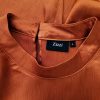 Zizzi Stl L Färg Orange Halter Tunika blus Långärmad