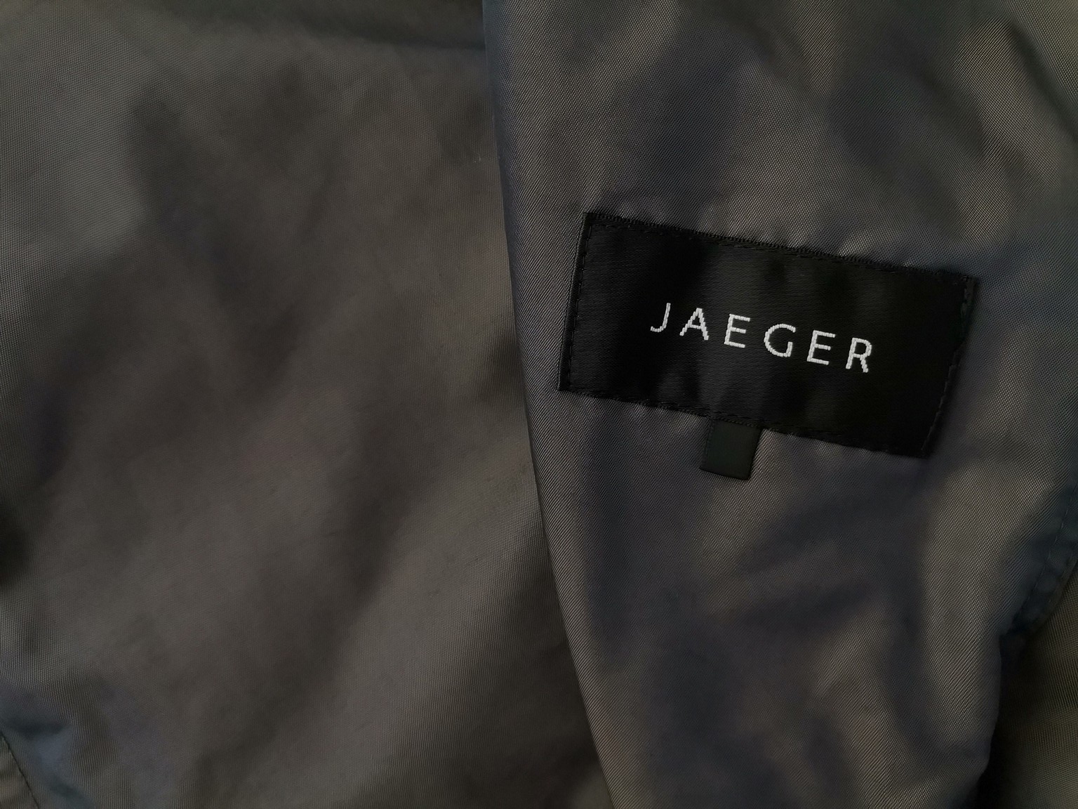 Jaeger Stl 12 (42) Färg Marinblå Kappa Långärmad