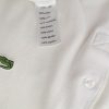 Lacoste Stl 4 (XL) Färg Vit Krage Herr Polo Kortärmad Material Bomull 100%