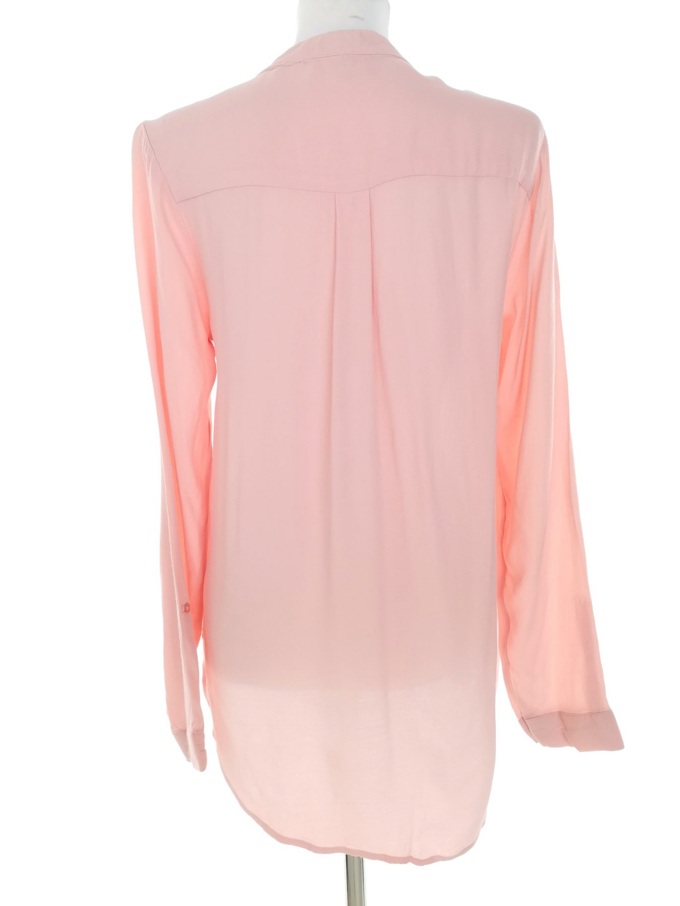 Outfitters Stl S Färg Rosa Krage Popover Blus Knappar Långärmad Material Viskos