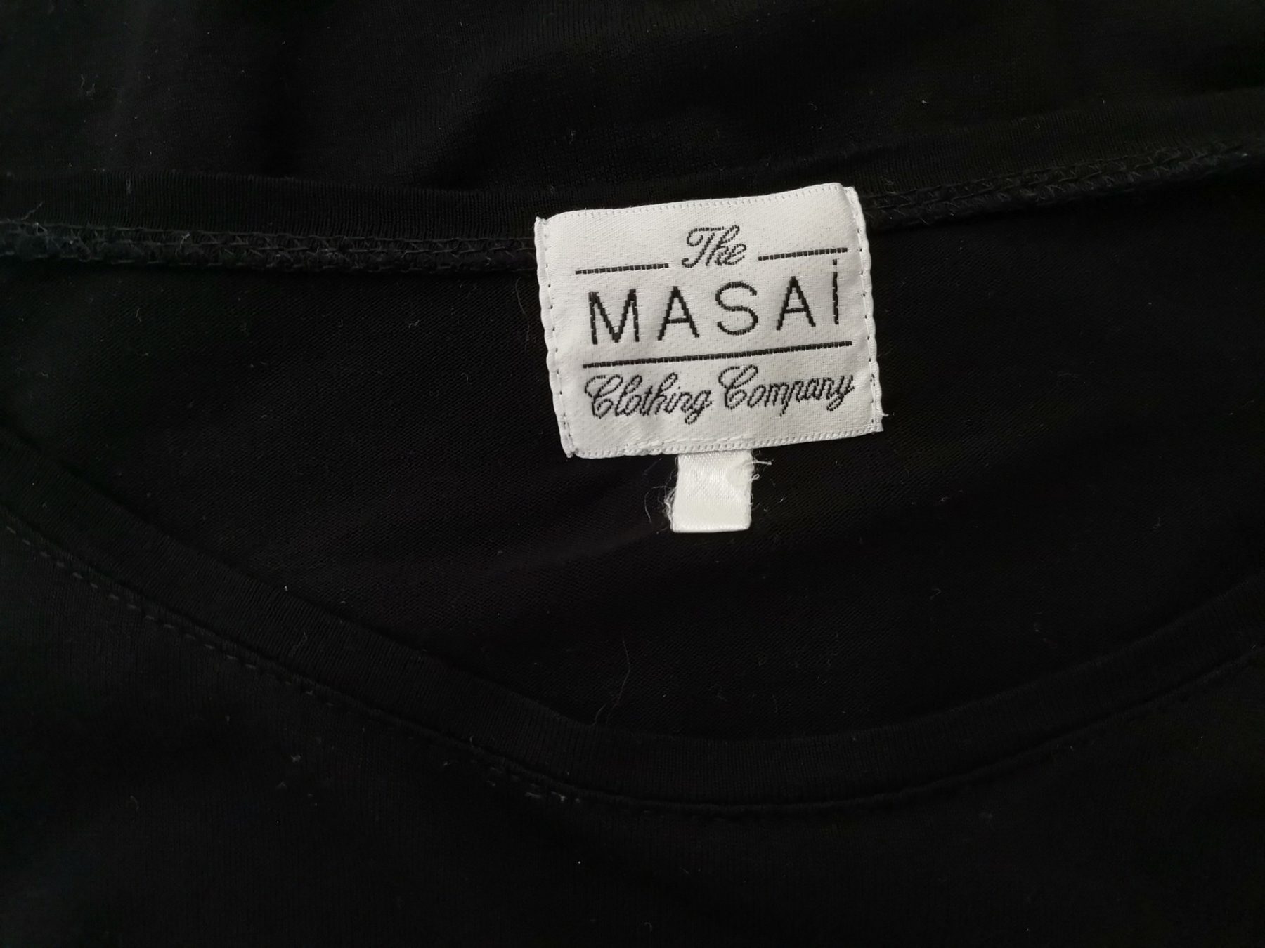 The Masai Stl XL Färg Svart Rund urringning Tunika blus Ärmlös Material Viskos