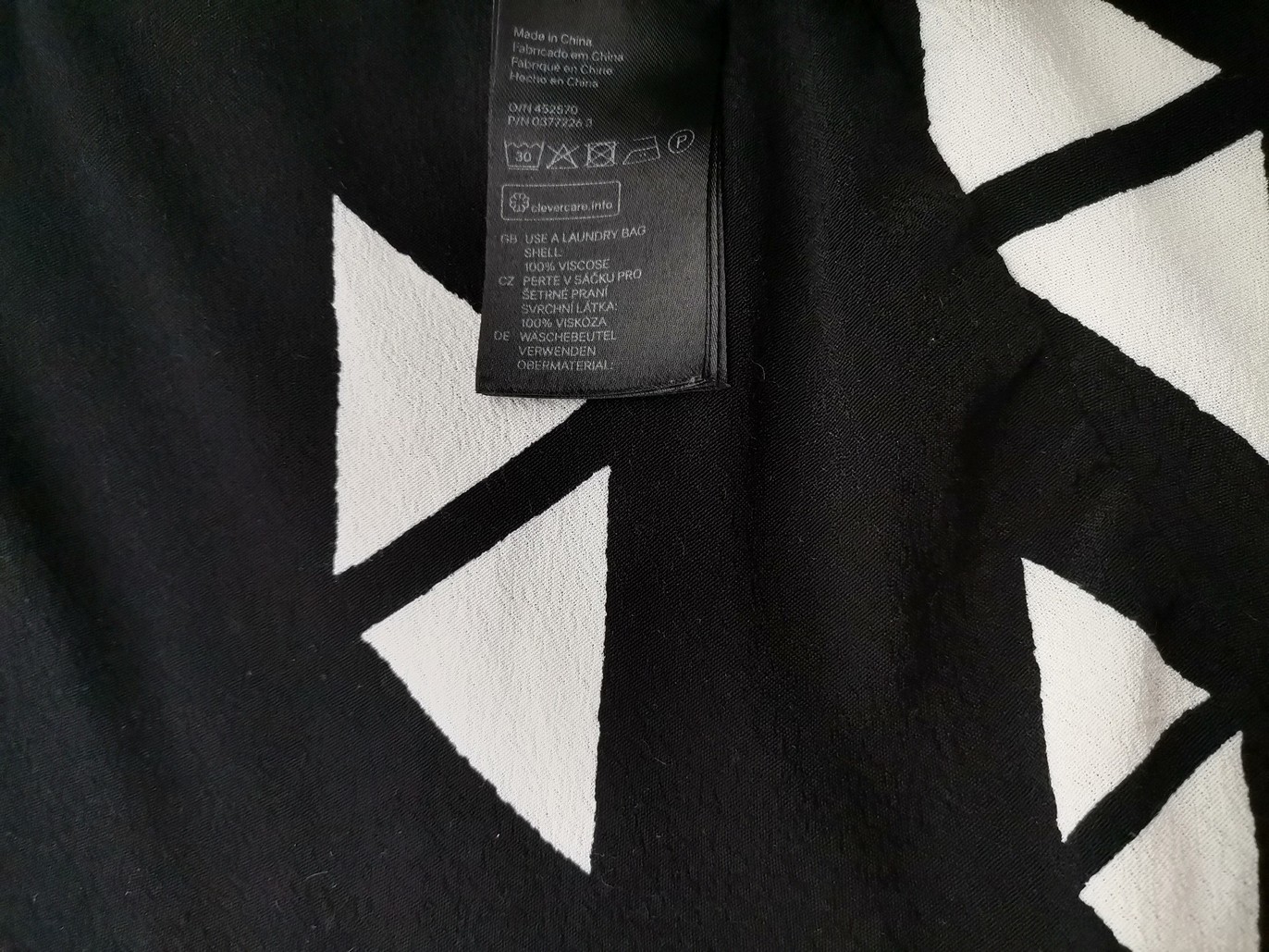 H&m Stl 44 Färg Svart Maxikjol Kjol Lång Material Viskos 100%