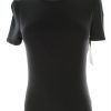 Vero moda Stl M Färg Svart Rund hals T-shirt Kortärmad