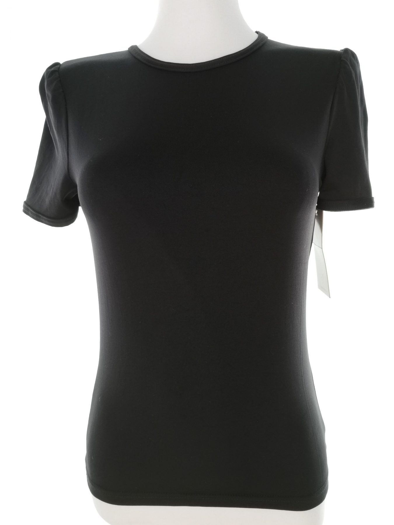 Vero moda Stl M Färg Svart Rund hals T-shirt Kortärmad