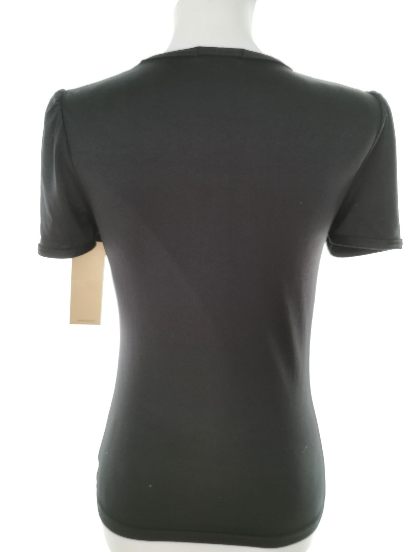 Vero moda Stl M Färg Svart Rund hals T-shirt Kortärmad