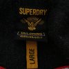 Superdry Stl L Färg Grå Krage Kavaj med knappar Långärmad Material Ull