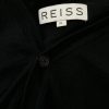 Reiss Stl XL Färg Svart Herr Kardigan Långärmad Material Ull 100%