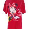 Disney Stl M Färg Röd Rund hals T-shirt Kortärmad Material Bomull 100%