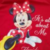 Disney Stl M Färg Röd Rund hals T-shirt Kortärmad Material Bomull 100%