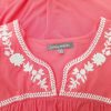 Laura ashley Stl 12 (38) Färg Rosa Split Crew Neck Blus Ärmlös Material Bomull 100%