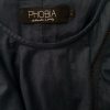 Phobia Stl XL Färg Blå Draperad Kroppsnära Klänning Kortärmad Knälängd Material Viskos