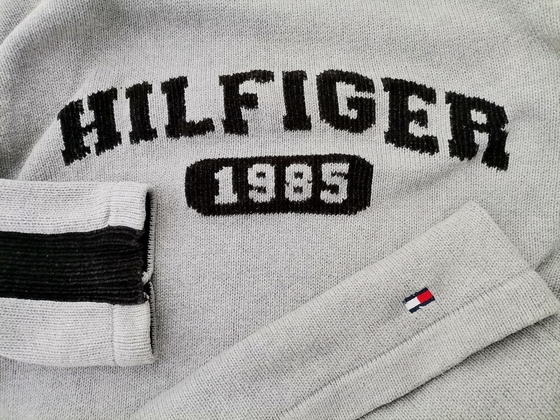 Tommy hilfiger Stl XL Färg Grå Herr Tröja Långärmad Material Bomull 100%