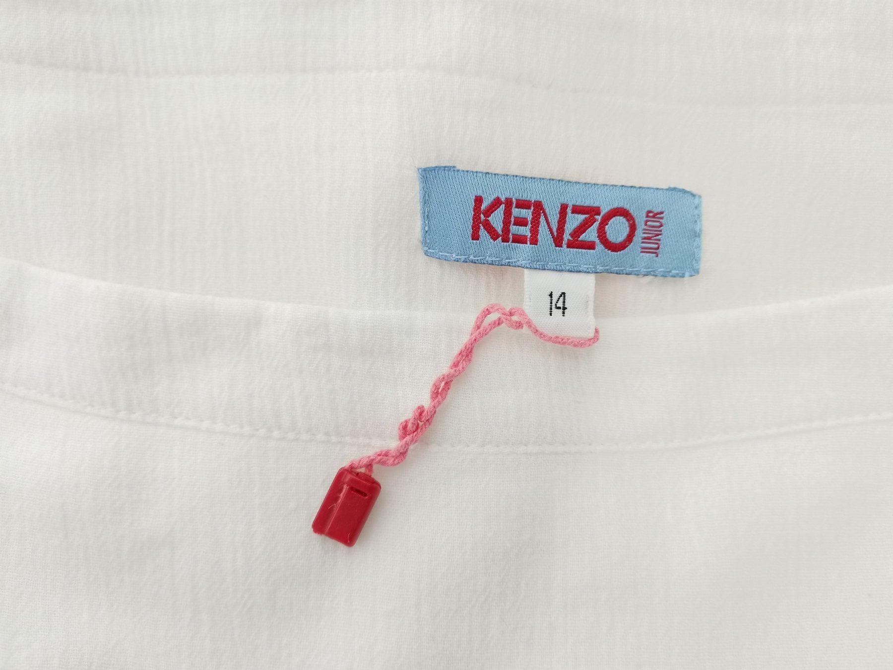 KENZO JUNIOR Stl 14 (42) Färg Vit A-linjekjol Knälängd Material Bomull 100%