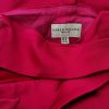 Karen MILLEN Stl 10 (38) Färg Fuchsia Enaxlad Balklänning Afton Klänning Ärmlös Midi