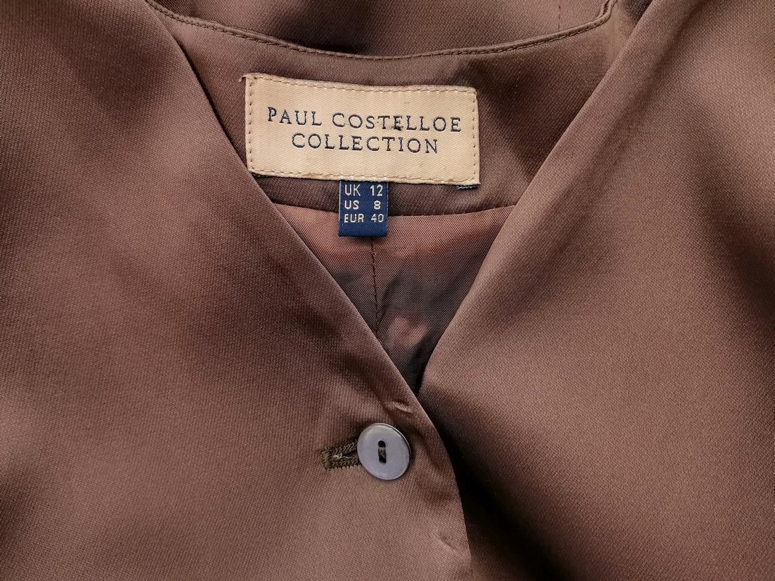 Paul Costelloe Stl 12 (40) Färg Brun Kappa Långärmad