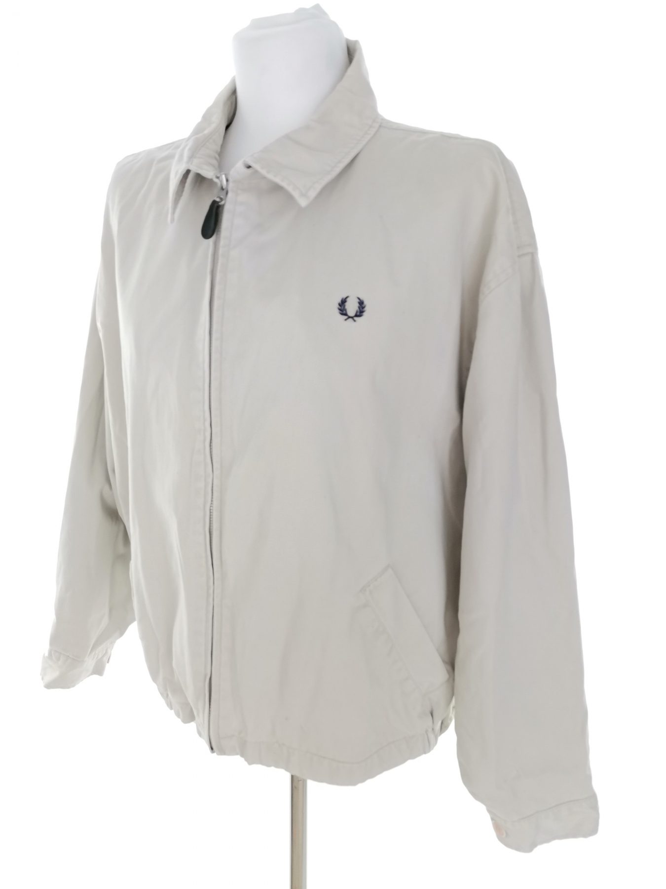 Fred Perry Stl XL Färg Elfenben Herr Jacka Långärmad Material Bomull 100%