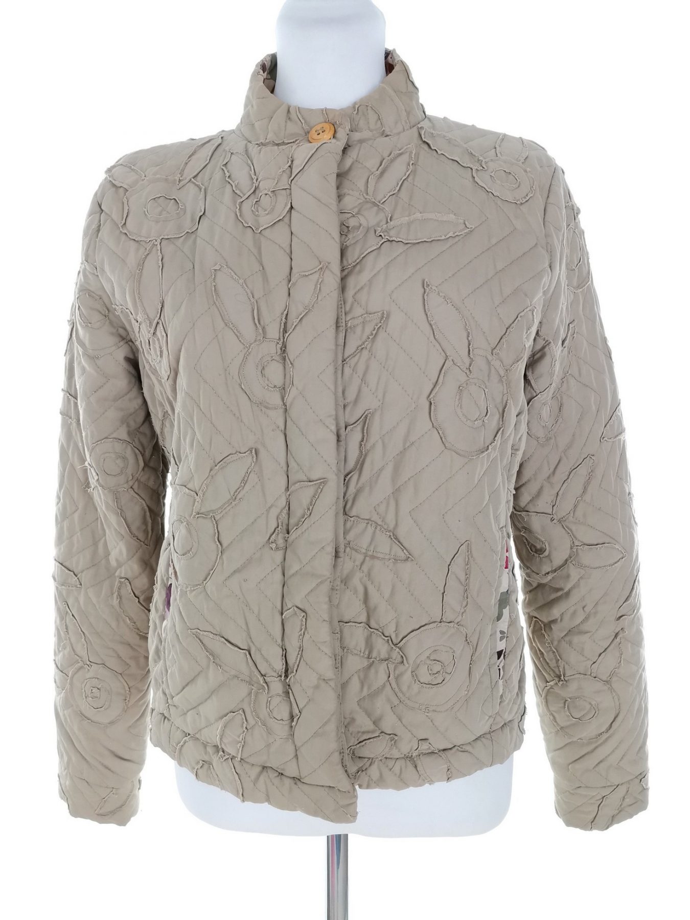 Pepe jeans Stl M Färg Beige Jacka Långärmad Material Bomull 100%