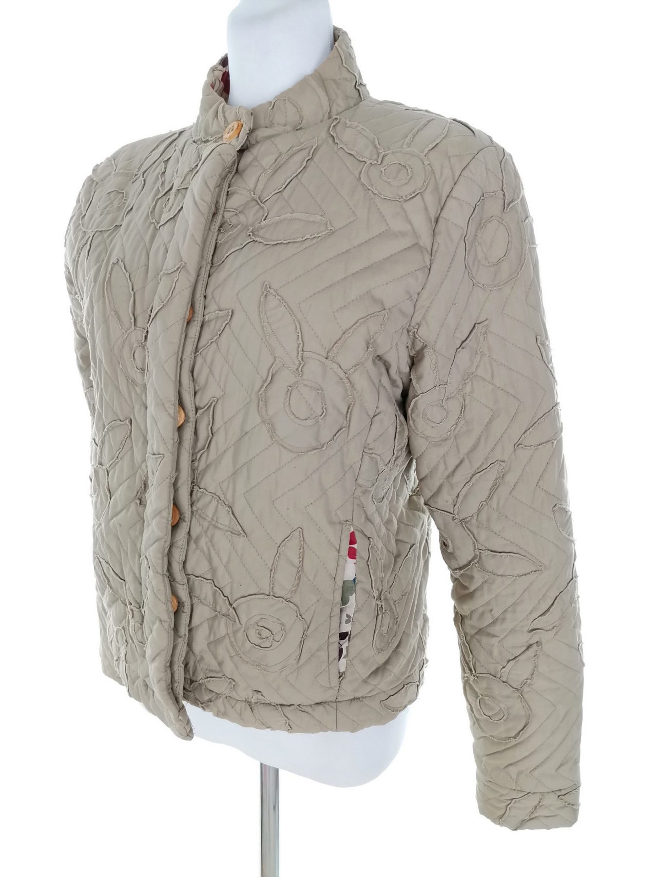 Pepe jeans Stl M Färg Beige Jacka Långärmad Material Bomull 100%