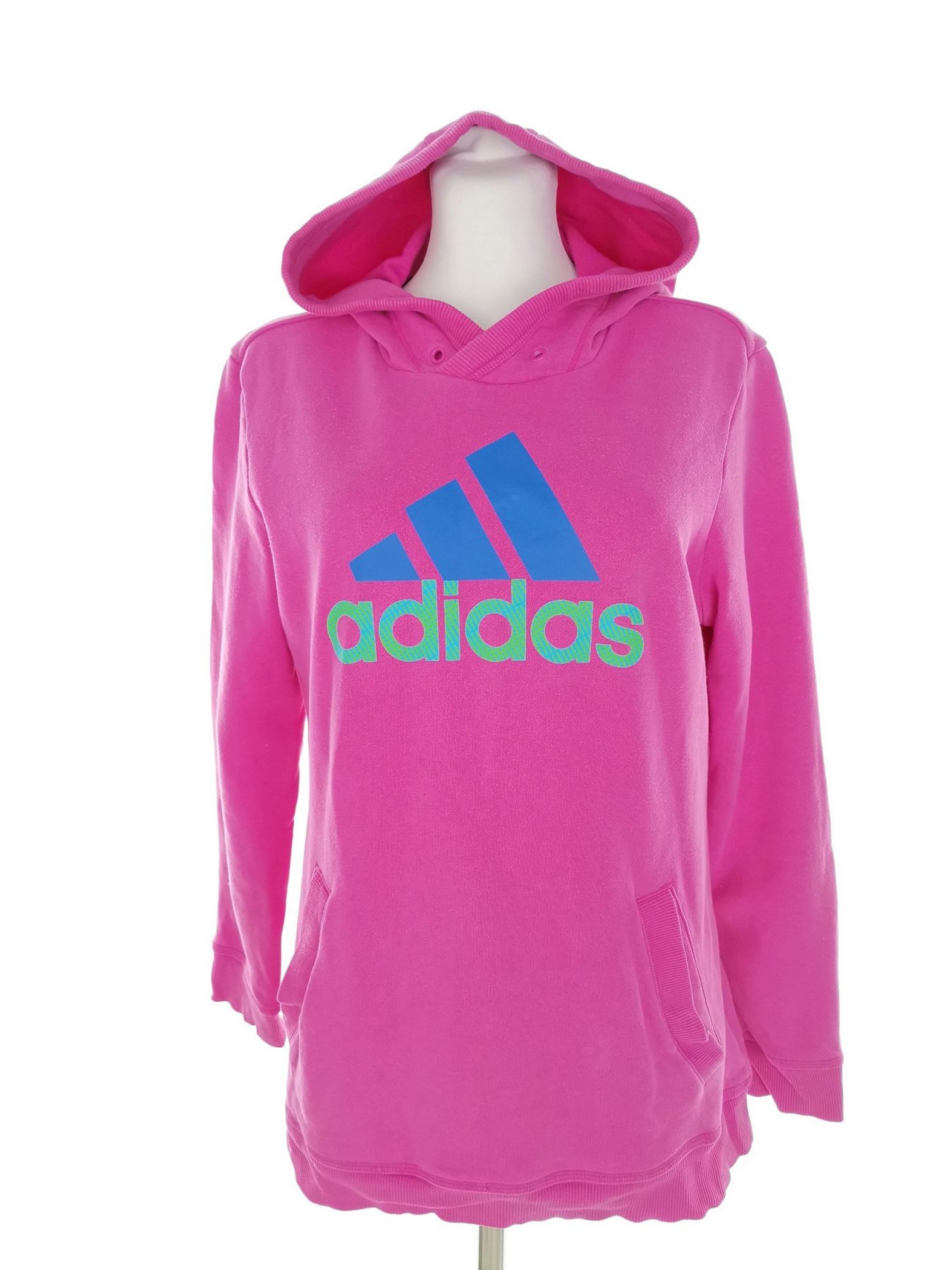 Adidas Stl 40 Färg Rosa Huvtröja med Huva Långärmad Material Bomull