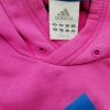 Adidas Stl 40 Färg Rosa Huvtröja med Huva Långärmad Material Bomull