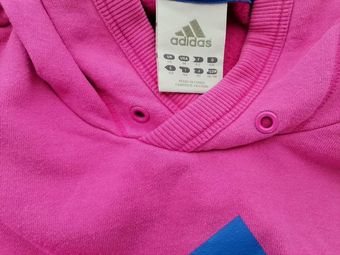 Adidas Stl 40 Färg Rosa Huvtröja med Huva Långärmad Material Bomull