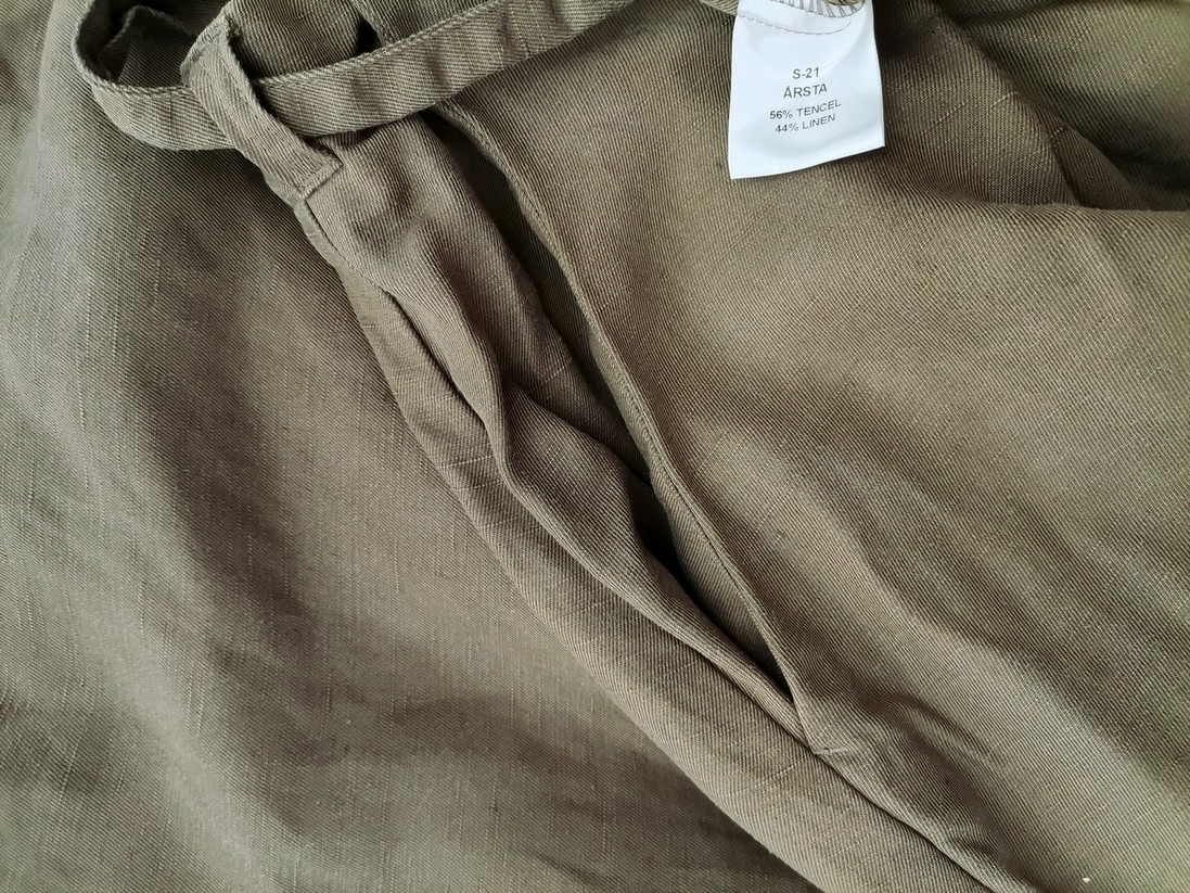 bric a brac Stl XL Färg Khaki Maxikjol Kjol Lång Material Tencel