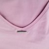 Hugo Boss Stl XL Färg Rosa V-ringning Blus Ärmlös Material Bomull