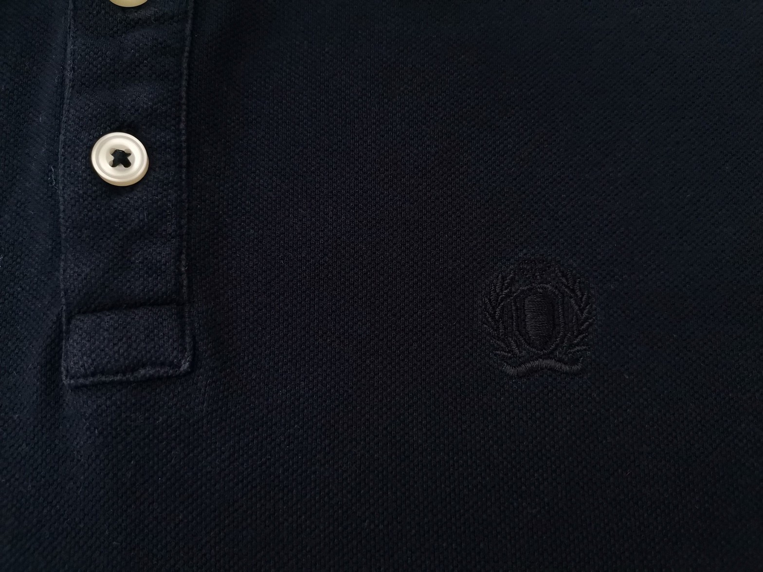 Zara Stl M Färg Marinblå Krage Herr Polo Kortärmad Material Bomull 100%