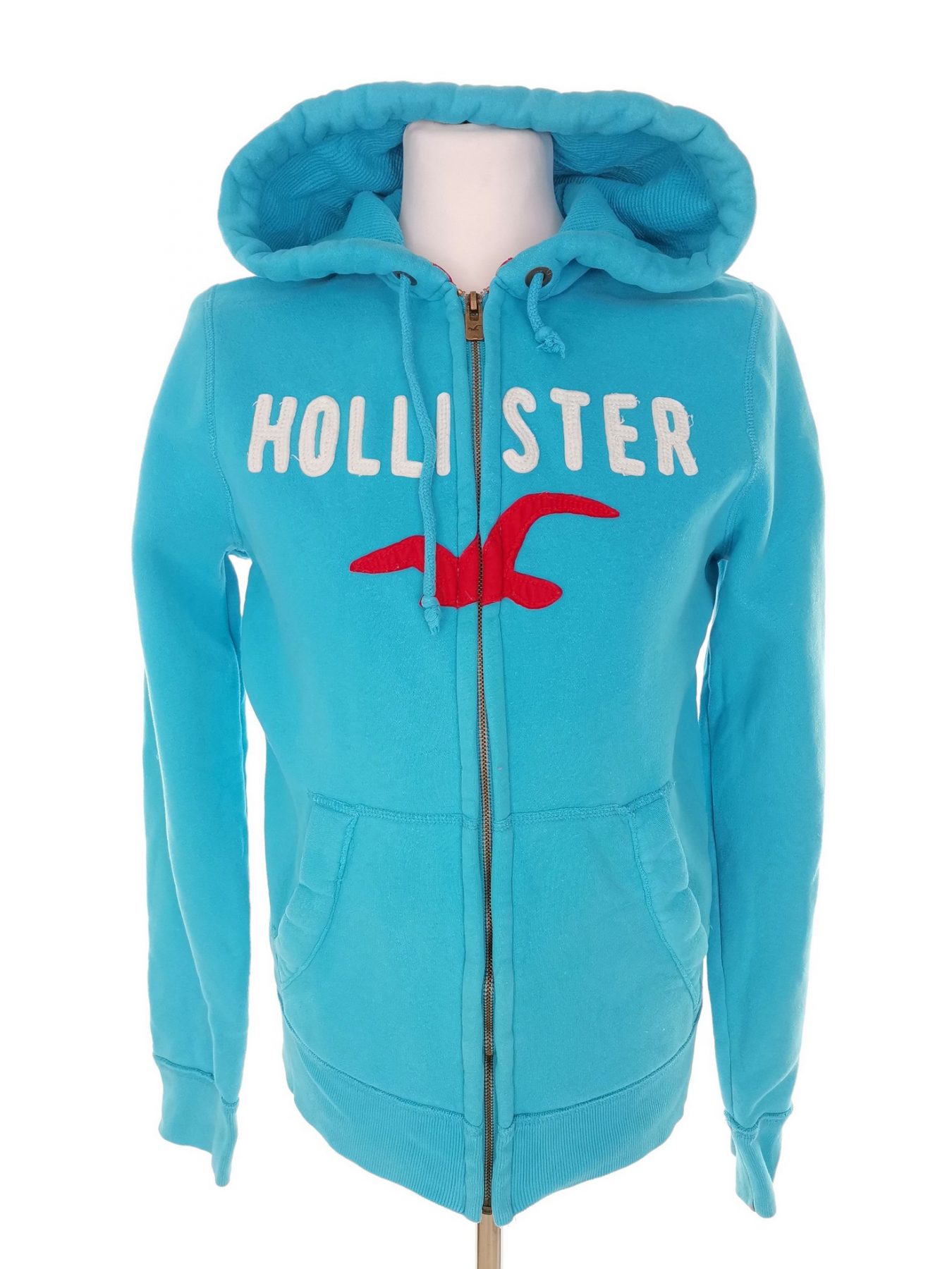 Hollister Stl L Färg Blå Herrtröja Långärmad